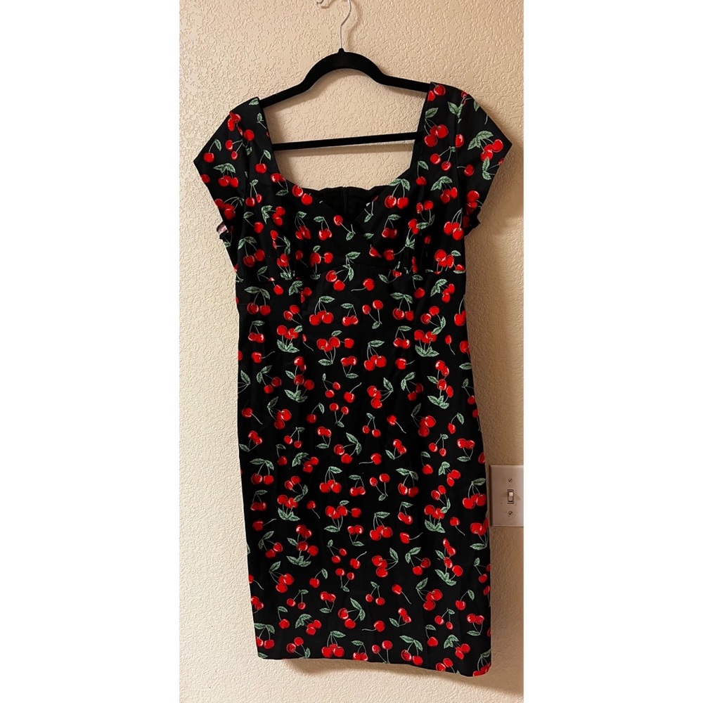 Hell Bunny Vixen Cherry Pinup Dress